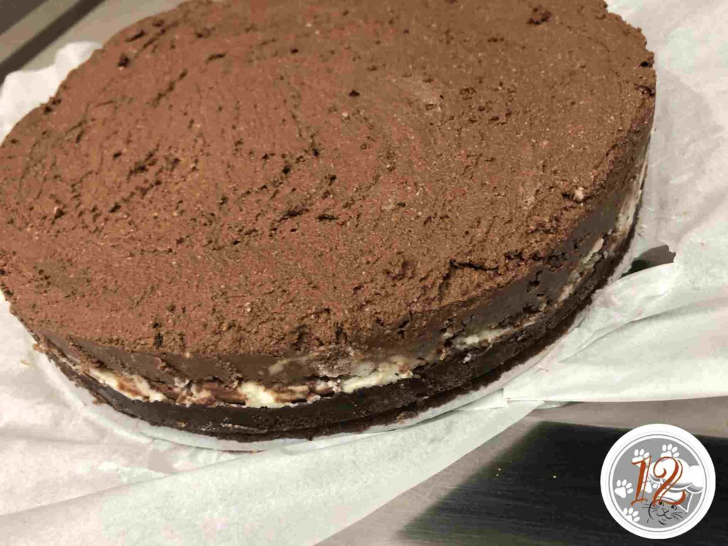Cheesecake al cioccolato bianco e fondente (senza cottura)