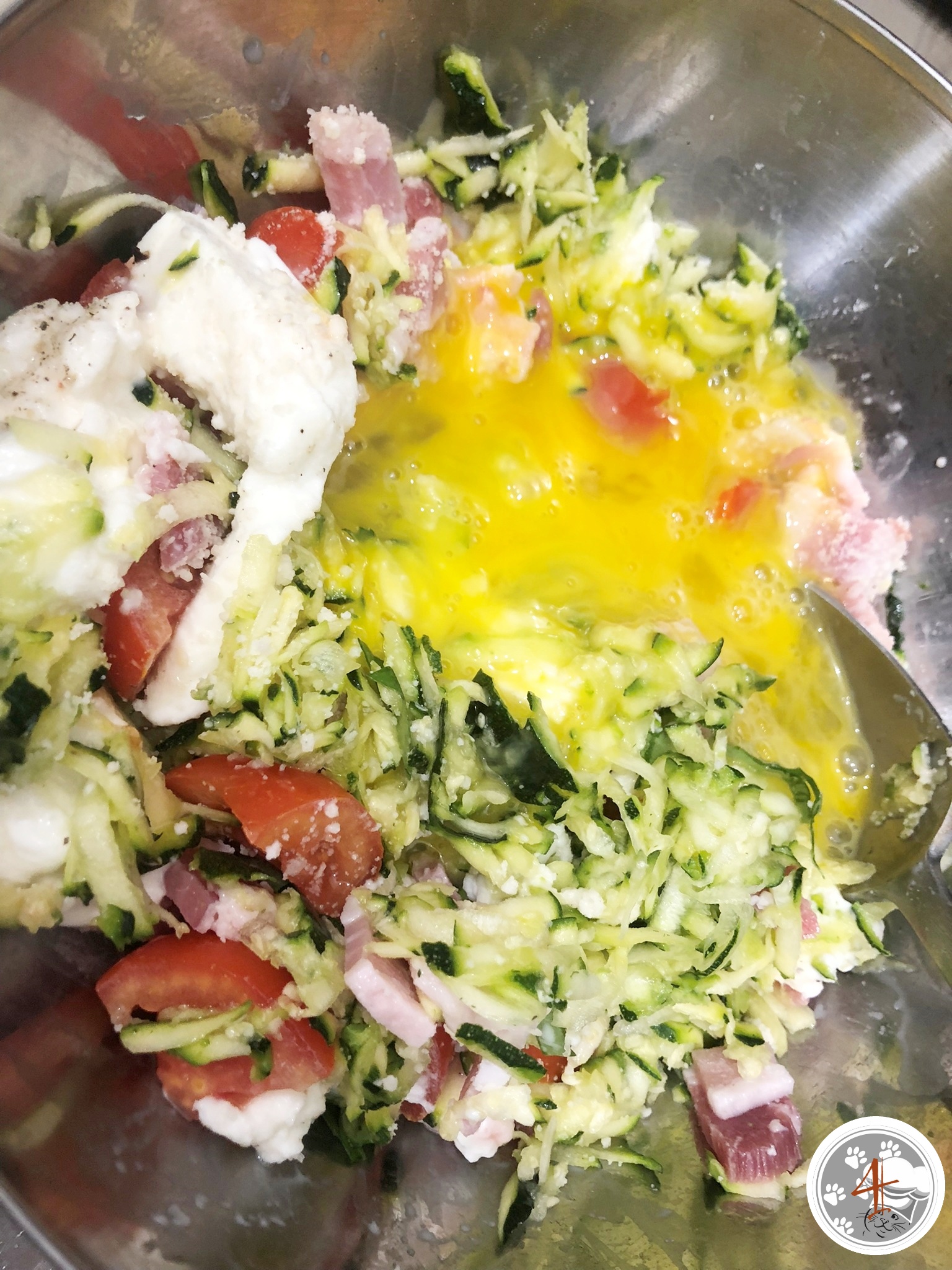 Torta salata zucchine e pancarre’